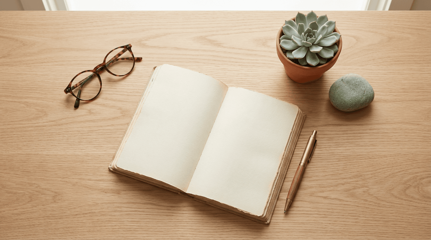 Professional coaching workspace with supportive environment